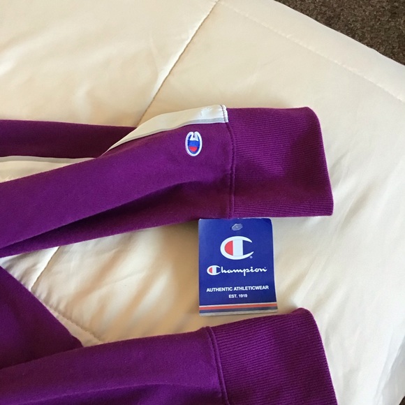 Champion Heritage Varsity-strip Sweatshirt Size XL - Picture 5 of 9